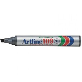 Artline 109 Kesik Uç Siyah Permanent Markör
