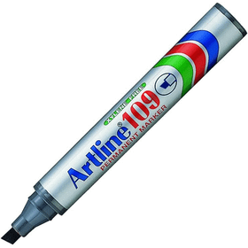 Artline 109 Permanent Markör Kesik Uçlu Siyah Kalem