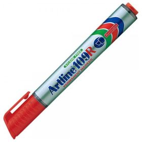 Artline 109R 2.0-5.0 mm Kırmızı Doldurulabilen Permanent Kesik Uç Markör Kalem