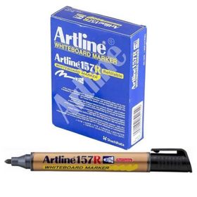Artline 157R Mavi 12'li Beyaz Tahta Kalemi