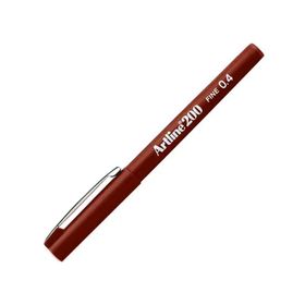 Artline 200 Brown İnce Uçlu Yazı ve Çizim Kalemi
