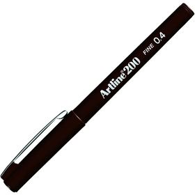 Artline 200 Koyu Kahverengi 0.4 mm Keçe Uçlu Kalem