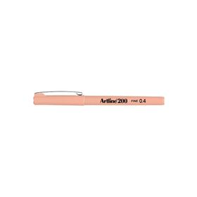 Artline 200N 0.4 mm Uç Fine Kayısı Keçe Uçlu Yazı Kalemi