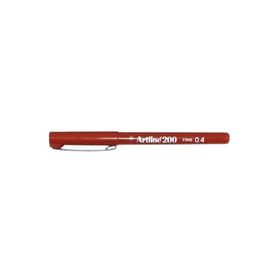 Artline 200N Fine 0.4 mm Kahverengi Keçe Uçlu Yazı Kalemi