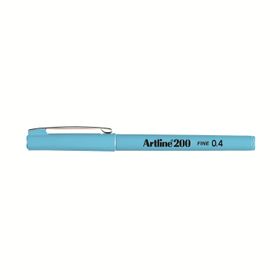 Artline 200N Uç 0.4 mm Açık Mavi Fine Keçe Uçlu Yazı Kalemi