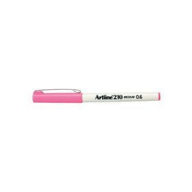 Artline 210 0.6 mm Medium Liner Pembe Keçe Uçlu Kalem