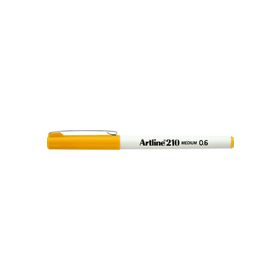Artline 210 0.6 mm Medium Liner Sarı Keçe Uçlu Kalem