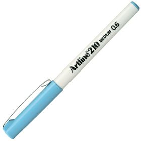 Artline 210N 0.6 mm Açık Mavi Keçe Uçlu Yazı Kalemi