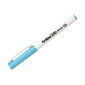 Artline 210N 0.6 mm Açık Mavi Keçe Uçlu Yazı Kalemi