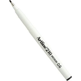 Artline 210N 0.6 mm Koyu Kırmızı Keçe Uçlu Yazı Kalemi