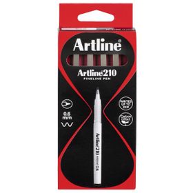 Artline 210N 0.6 mm Magenta Keçe Uçlu Yazı Kalemi