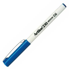 Artline 210N 0.6 mm Mavi Keçe Uçlu Yazı Kalemi