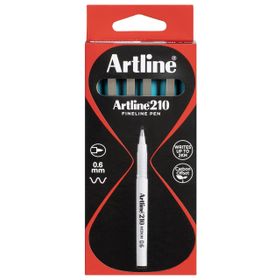 Artline 210N 0.6 mm Turkuaz Keçe Uçlu Yazı Kalemi