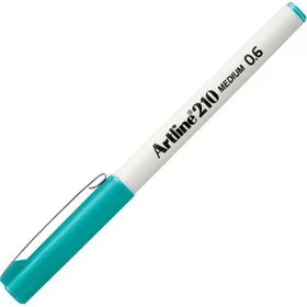 Artline 210N 0.6 mm Turkuaz Keçe Uçlu Yazı Kalemi