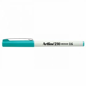 Artline 210N 0.6 mm Turkuaz Keçe Uçlu Yazı Kalemi