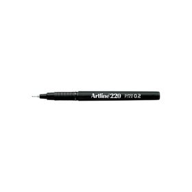 Artline 220 Super Fine Siyah 0.2 MM Keçe Uçlu Kalem