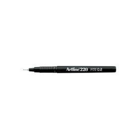 Artline 220 Super Fine Siyah 0.2 MM Keçe Uçlu Kalem