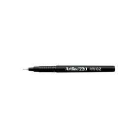 Artline 220 Super Fine Siyah 0.2 MM Keçe Uçlu Kalem