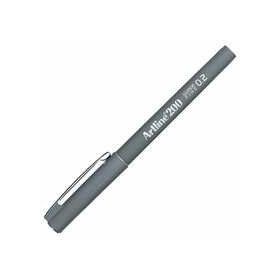 Artline 220N 0.2 mm Gri Super Fine İnce Keçe Uçlu Yazı Kalemi