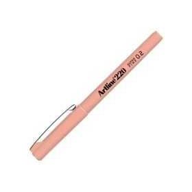 Artline 220N 0.2 mm Kayısı Super Fine İnce Keçe Uçlu Yazı Kalemi