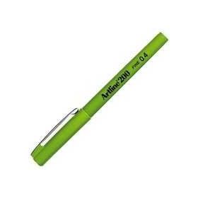 Artline 220N Super Fine İnce 0.2 mm S Yeşil Keçe Uçlu Yazı Kalemi
