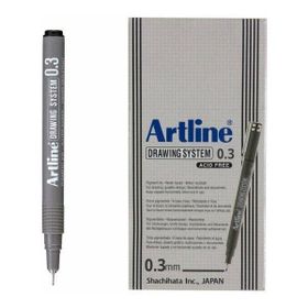Artline 2303 Drawing 0.03 mm Siyah 12 Adet Çizim Kalemi