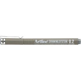 Artline 232N Drawing System 0.2 mm Grey Çizim Kalemi