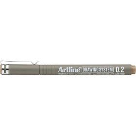 Artline 232N Drawing System 0.2 mm Pale Brown Çizim Kalemi
