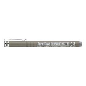 Artline 233N Drawing System 0.3 mm Grey Çizim Kalemi