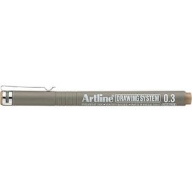 Artline 233N Drawing System 0.3 mm Pale Brown Çizim Kalemi
