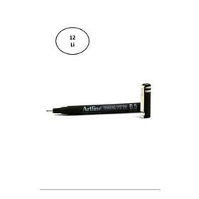 Artline 235 0.5 MM 12'li Siyah Çizim Kalemi