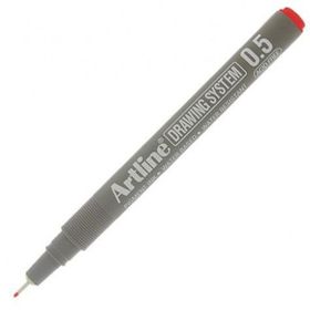 Artline 235 Kırmızı Drawing System 0.5 mm Çizim Kalemi