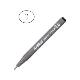 Artline 238 0.8 mm Siyah 12'li Çizim Kalemi