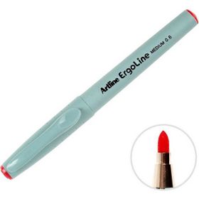 Artline 3600 Ergoline 0,6 mm Kırmızı Yazı Kalemi