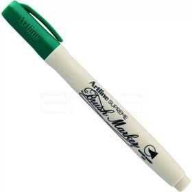 Artline 5723595 Supreme Dark Green Brush Marker