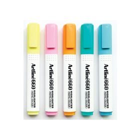 Artline 5'li Pastel Fosforlu Kalem Seti