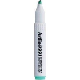 Artline 660 10-40 mm Açık Yeşil Kesik Uç Fosforlu Kalem