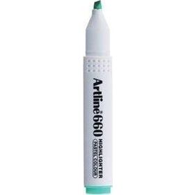 Artline 660 10-40 mm Açık Yeşil Kesik Uç Fosforlu Kalem