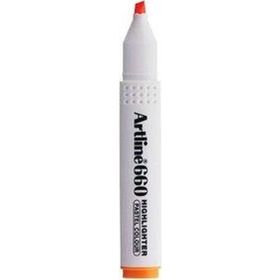 Artline 660 10-40 mm Koyu Turuncu Kesik Uç Fosforlu Kalem