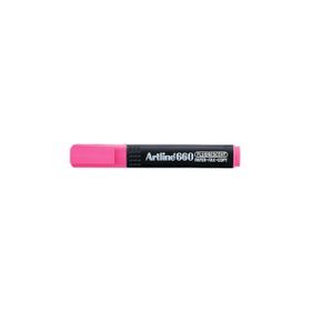 Artline 660 10-40 mm Pembe Kesik Uç Fosforlu Kalem