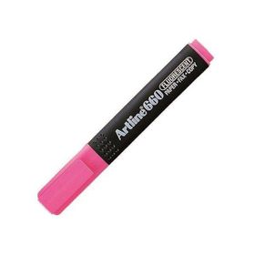 Artline 660 10-40 mm Pembe Kesik Uç Fosforlu Kalem