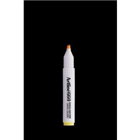 Artline 660 10-40 mm Sarı Kesik Uç Fosforlu Kalem
