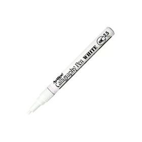 Artline 993XF 2.5 mm Beyaz Metalik Kaligrafi Markör Kalemi