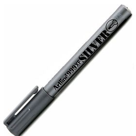 Artline 999XF Gümüş Metalik Marker Keçeli Kalem