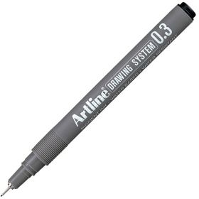Artline A-EK-233 Drawing System Black 0.3 mm Siyah Çizim Kalemi