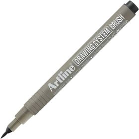 Artline A-EK-23FN Drawing System Black Siyah Fırça Uç Çizim Kalemi
