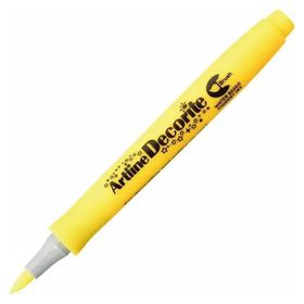 Artline Decorite Fırça Uçlu Yellow Marker Kalem