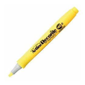 Artline Decorite Yellow Brush Marker