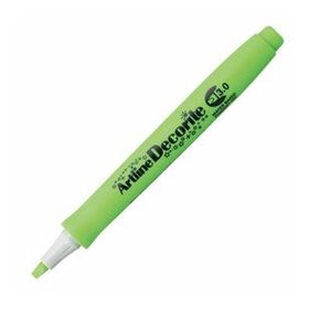 Artline Decorite Yellow Green Brush Marker