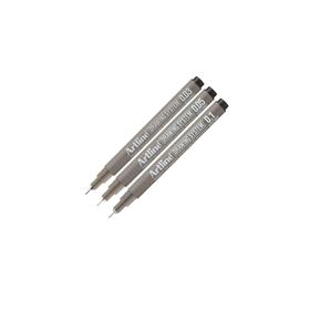 Artline Drawing 0.03-0.05-0.1 mm Siyah 3 Adet Teknik Çizim Kalemi